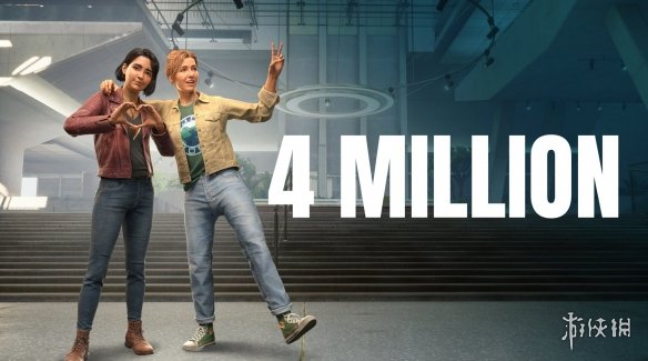 《双影奇境》自发售仅两个月，全球销量便突破了400万份！官方发布庆贺插画