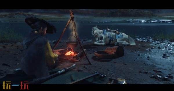 独立制作的游戏《羊蹄山之魂》正式公布了预告片，名为「千面刀刃」。 

