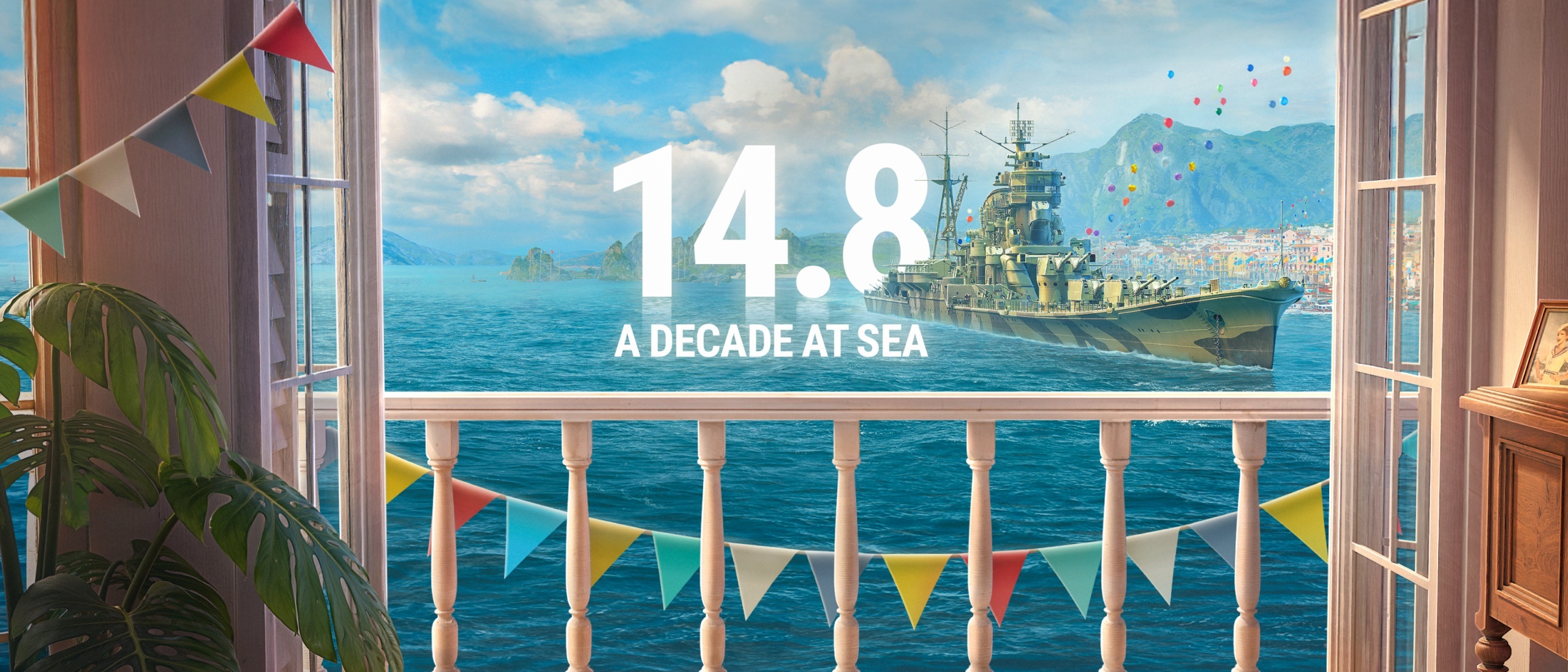 追忆当初的感动瞬间！《战舰世界》迎来十周年庆典福利正式上线！