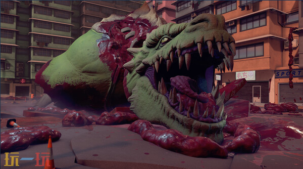 独立开发的游戏《怪兽清理模拟器》最新预告正式发布