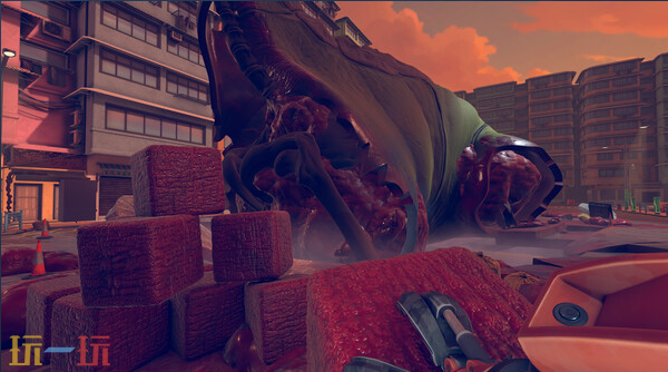 独立开发的游戏《怪兽清理模拟器》最新预告正式发布