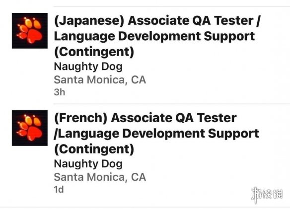 顽皮狗公司近期急切招聘本地化团队成员，预计其新作《星际穿越：异端先知》有望在2027年推出。  
