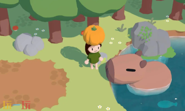 最新上线的独立作品《舒适度满满的小岛时光》已正式登陆Steam平台

