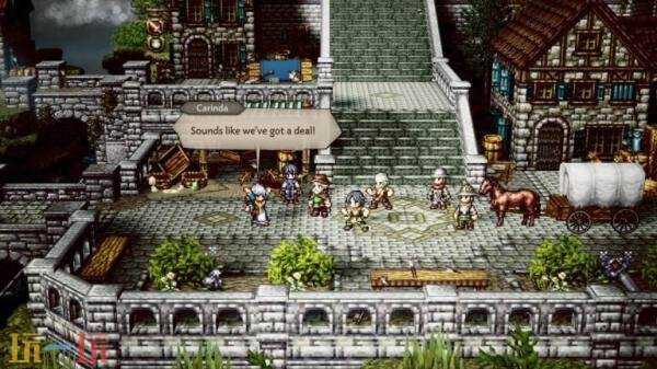 《歧路旅人0》最新情报与截图公开 同时公布旅行者介绍