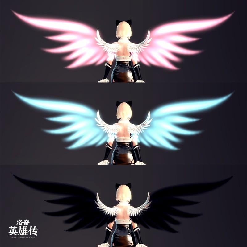 《洛奇英雄传》今日迎来最高等级的提升，焕彩光耀翅膀及多款全新时装同步上线