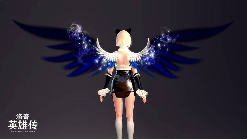 《洛奇英雄传》今日迎来最高等级的提升，焕彩光耀翅膀及多款全新时装同步上线