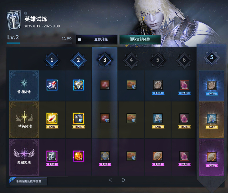 《洛奇英雄传》今日迎来最高等级的提升，焕彩光耀翅膀及多款全新时装同步上线