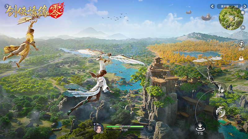 西山居最新力作《剑侠情缘·零》实机预告片正式亮相！3月5日开启首次测试