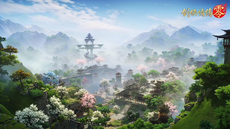 假期外出旅游，带你体验《剑侠情缘·零》中的江湖侠义与千变万化的胜景 
