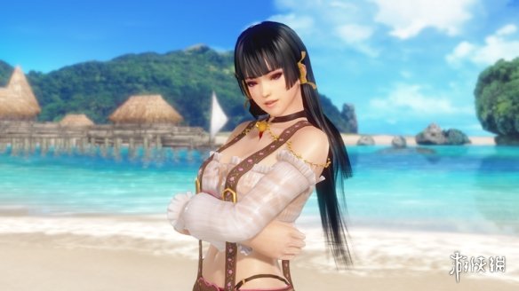 《死或生：沙滩排球》推出了全新湿身泳装，配备丰盈泡沫女仆造型！