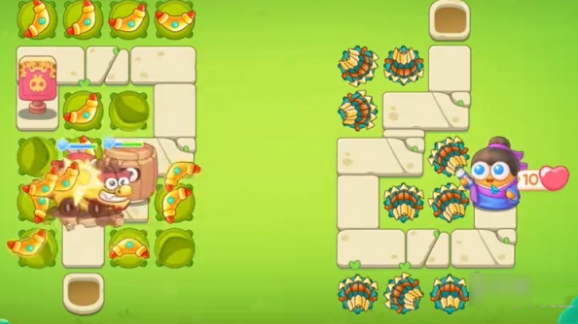 关于“保卫萝卜4”中的浪漫七夕系列关卡，第二关的通关方法是什么？-详细攻略解析