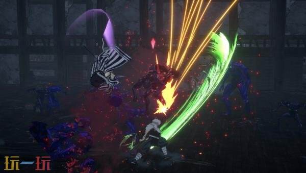 《鬼灭之刃 火之神血风谭2》中的狯岳DLC人物将于10月30日正式上线 

