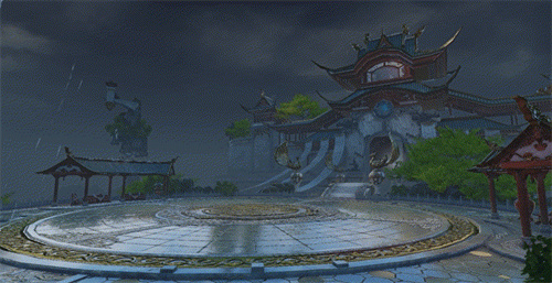 未来在《天下》手游中外出时，记得先关注天气情况！