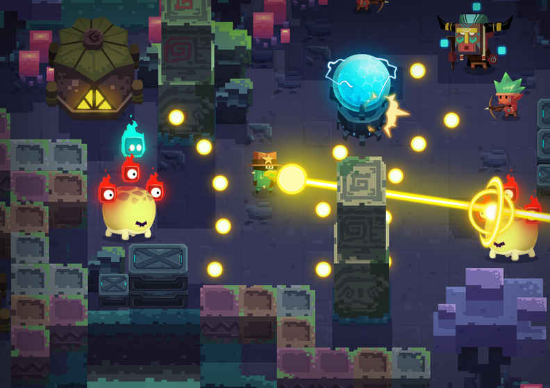 地牢探险类独立游戏推荐_每一层都可选择特殊增益

