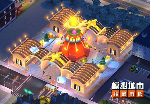 《模拟城市：我是市长》开启了以“冰雪狂欢”为主题的限时互动活动，带来一场寒冬中的盛大庆典。  
