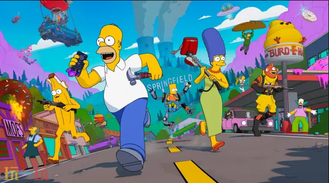 《堡垒之夜》携手《辛普森一家》开启全新联动！视频已正式发布，敬请期待。
