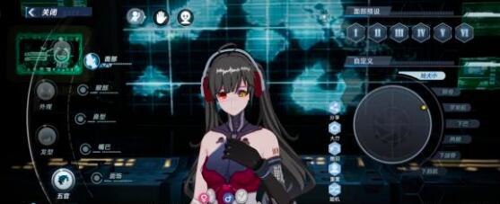 关于幻塔中捏脸狂三的详细数据—幻塔时崎狂三的面部ID代码分享