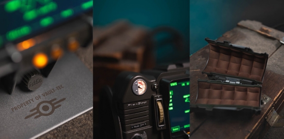 B公司发布了《辐射》系列中逼真还原的哔哔小子模型,比例达到1:1,科技感爆棚! B公司发布了《辐射》系列中逼真还原的哔哔小子模型,比例达到1:1,科技感爆棚!