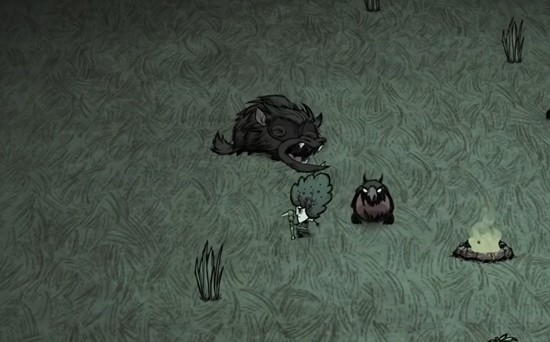 关于《饥荒》巨人国DLC中座狼的刷新地点详细介绍 - 座狼出现的具体位置在哪里