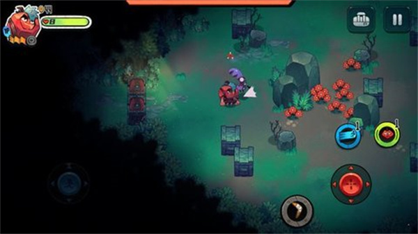 来自四面八方的怪物纷纷出现，玩家需要通过灵活移动和精准射击迅速清除它们的推荐游戏_要求超快反应速率