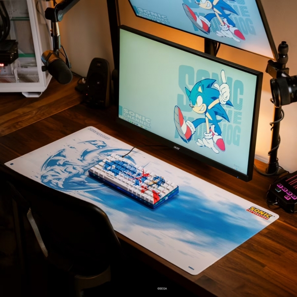 Higround发布了以世嘉的Dreamcast和索尼克为灵感设计的合作款键盘及外设系列 Higround发布了以世嘉的Dreamcast和索尼克为灵感设计的合作款键盘及外设系列