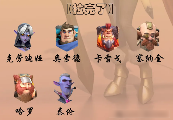 《龙石战争》S7赛季英雄强度排名全解析