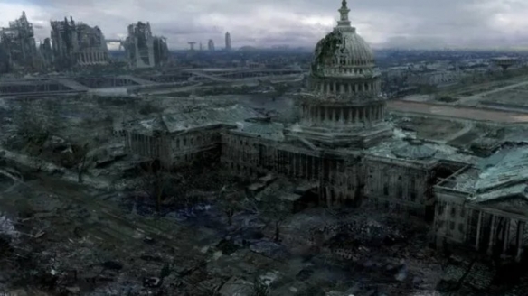 ‌《辐射3》里用炸裂的方式对华盛顿标志性建筑进行破坏，实际上是一场充满趣味性的末日创意试验‌