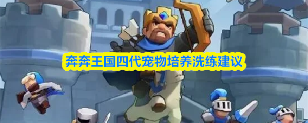 关于奔奔王国第四代宠物养成及洗炼的详细攻略建议

