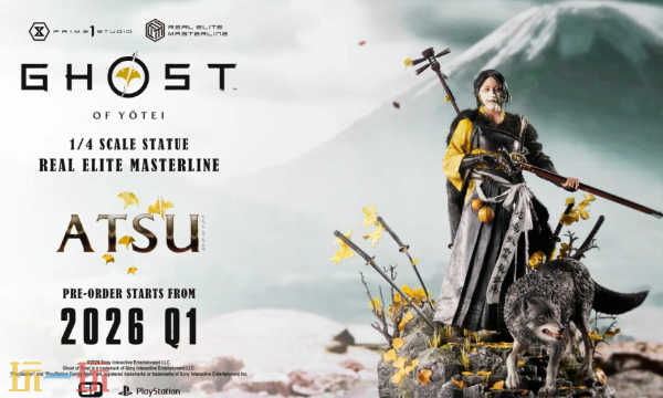《羊蹄山之魂》中女主角笃的1/4比例雕像即将面世