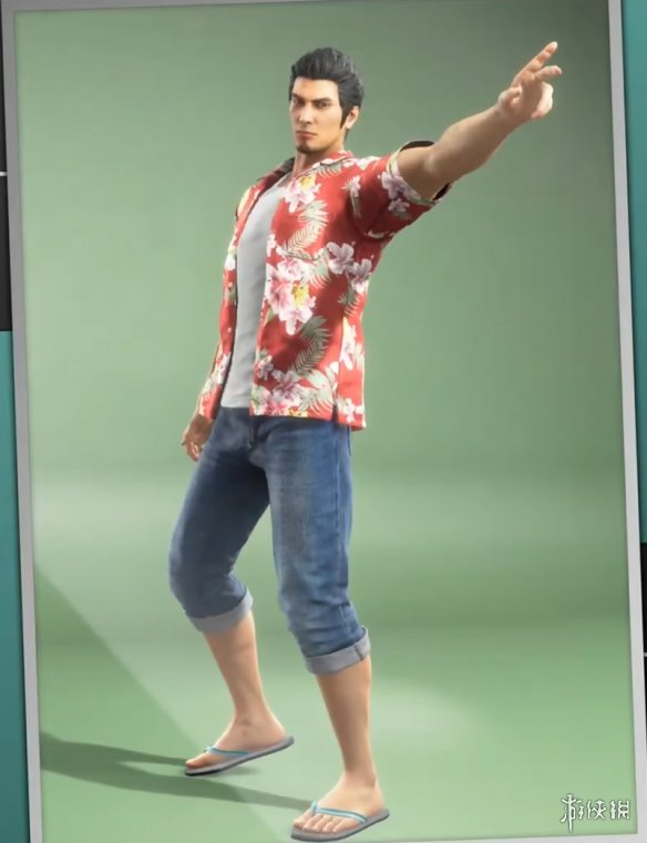 《如龙极3》中的春日一番穿搭套装：都市绅士与休闲度假风！