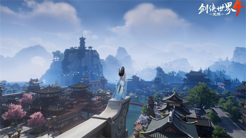 彰显东方古韵!《剑侠世界4:无限》精细呈现东方建筑之美 彰显东方古韵!《剑侠世界4:无限》精细呈现东方建筑之美