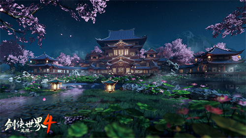 彰显东方古韵!《剑侠世界4:无限》精细呈现东方建筑之美 彰显东方古韵!《剑侠世界4:无限》精细呈现东方建筑之美