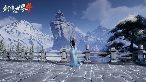 彰显东方古韵!《剑侠世界4:无限》精细呈现东方建筑之美 彰显东方古韵!《剑侠世界4:无限》精细呈现东方建筑之美
