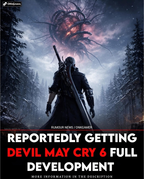 关于《鬼泣6》开发传闻引发广泛讨论，玩家社区普遍对其真实性表示怀疑