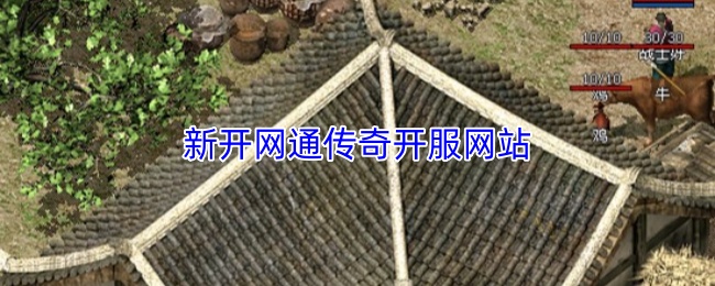 新开网通传奇游戏服务器发布平台 新开网通传奇游戏服务器发布平台