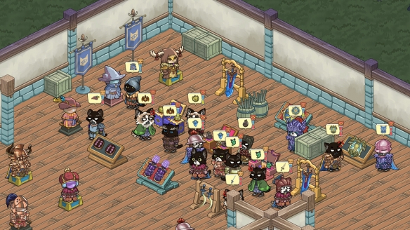 长官，我已前往进行铁艺学习喵。模拟经营类游戏《喵喵工坊》试玩演示版现已上线

