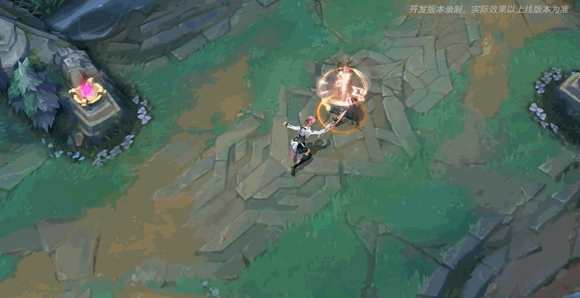 《英雄联盟手游》锐雯“告白气球”皮肤的技能特效详细解析