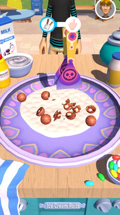 摆个地摊炒酸奶 最新版