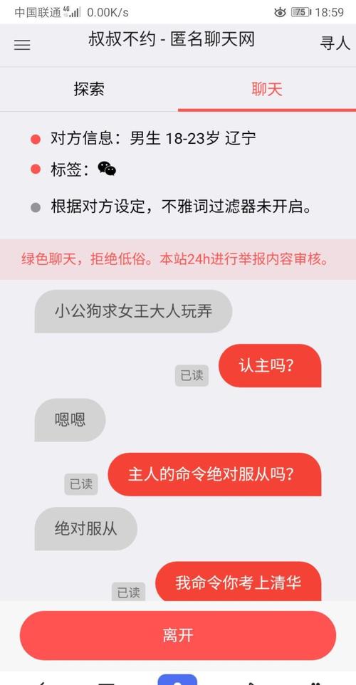叔叔不约聊匿名聊天官网