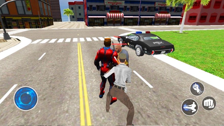 超级英雄飞行机器人男孩2