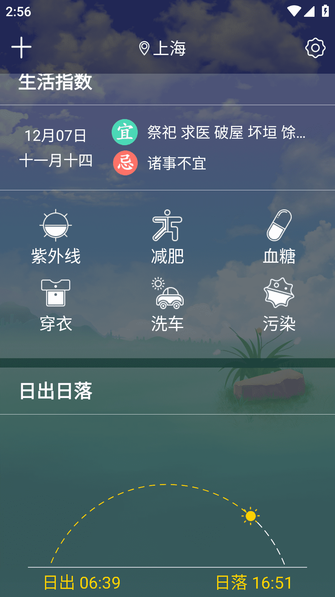 天气预报老人版