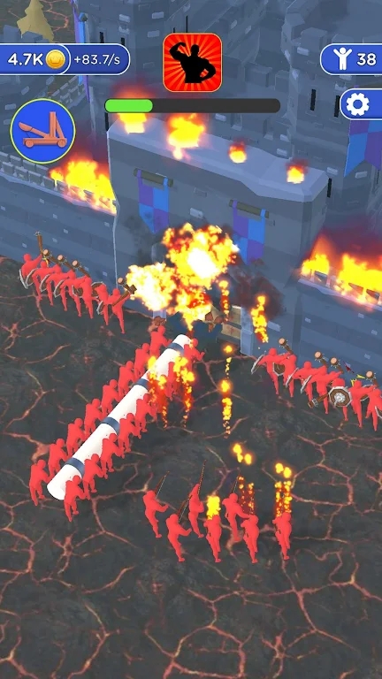 空闲攻城锤城堡围攻