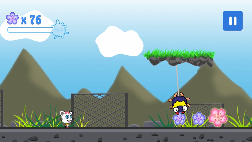 爱喝牛奶的小花猫