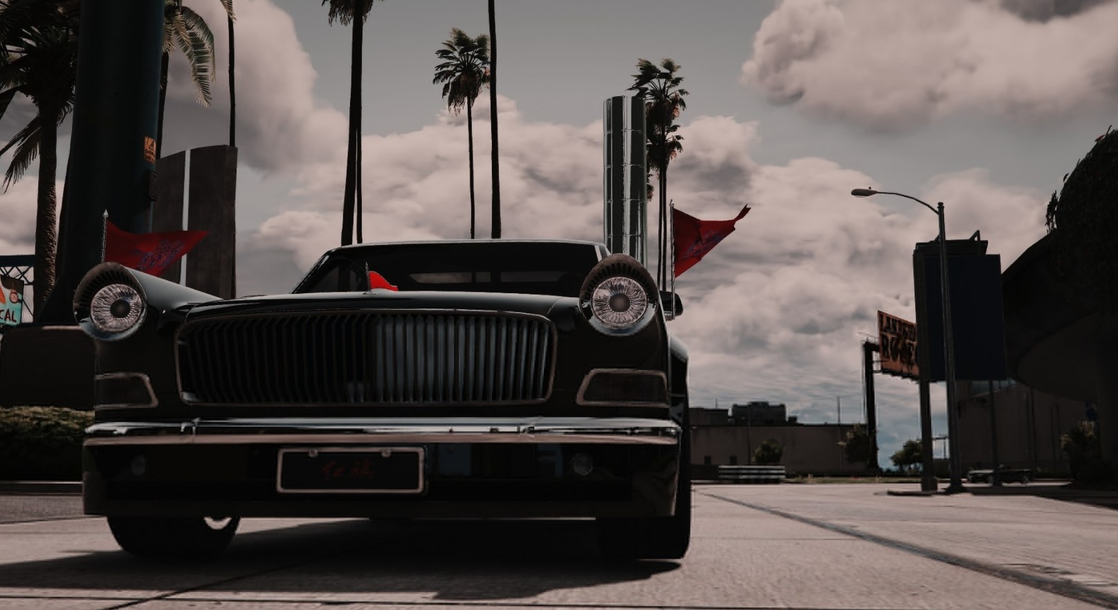 红旗h9驾驶模拟