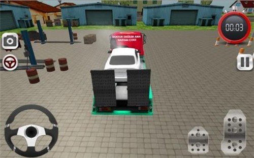 真正的卡车运输车