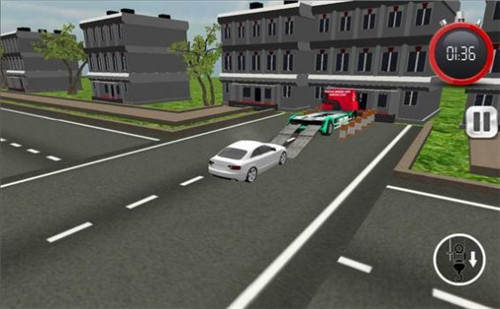 真正的卡车运输车