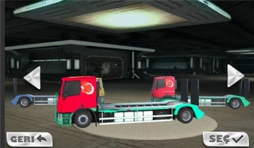 真正的卡车运输车