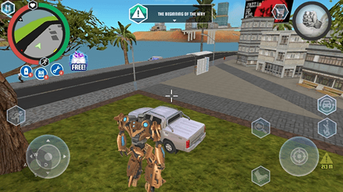 变形鲨鱼机器人