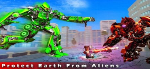 超级英雄飞狮机器人变形最新版