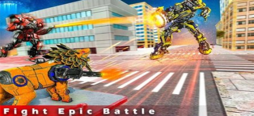 超级英雄飞狮机器人变形最新版